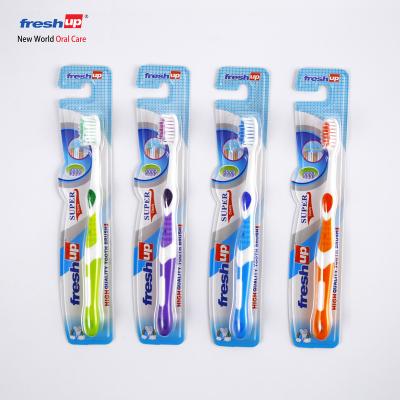 China Manual High Quality ISO CE Approved Cheap Travel Massage Gum Adult Toothbrush 8013 for sale