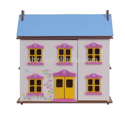 China Suit all coutries Newcomer DIY Miniature Wooden Craft Dollhouse Models for sale