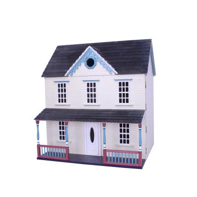 China Eco-Freindly Wooden Cubby Play House, Classic Kids Dollhouse Toy for sale