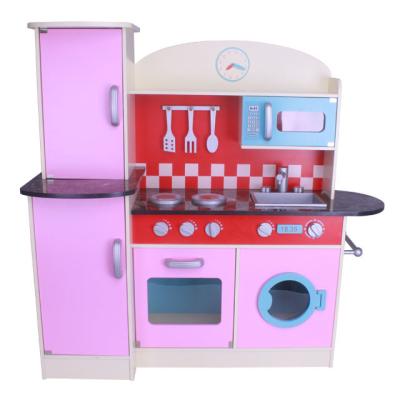 China Pretend Play Toys High Class New Design For Pretend Play Toy Wooden Kitchen Set Toys for sale