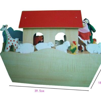 China Europe Wooden Noah's Ark ---Model Ship For Kids for sale