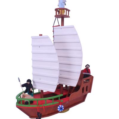 China High Quality Wooden Miniature Ship Models Toy Navigation, Kids Toys Model Ship for sale