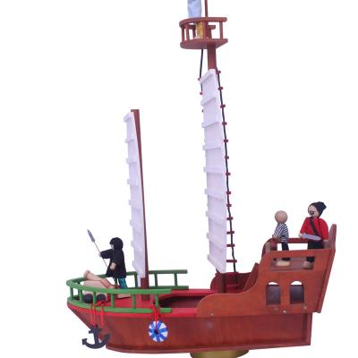 China Europe Popular Regional Features Game Wooden Boat, Christmas Gift for sale