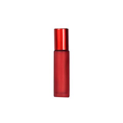 China Colorful Empty 10ml Eco-friendly Recyclable Glass Manufacturer Perfume Roller Bottle Liquid Cosmetic Essential Oil Packaging Glass Roll On Bottle for sale