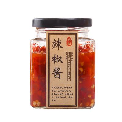 China Wholesale Fruit Pickles Spice Kitchen Food Storage Glass Container Simple Transparent Empty Square Glass Blocks Honey Jar for sale