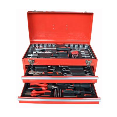 China Workshop Repair 90Pcs Metal Case Tool Kit/Household Forging DIY Tools/Universal Tool Kit for sale