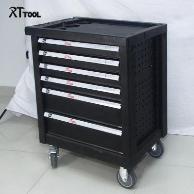 China Garage Shop Tools RTTOOL Rolling Tool Chest With Drawers Storage Mechanic Lockable Tool Cabinet Empty for sale