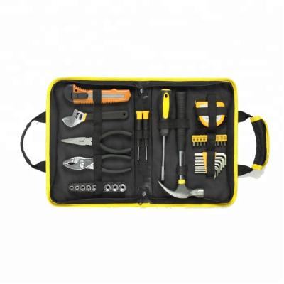 China Workshop/Household Repair 16pcs Household Tool Kit Electricians Tool Kit Set Organizer Bag for sale