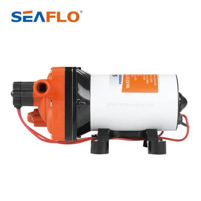 China SEAFLO 12v/24 11.3LPM 55PSI 110V RV Solar Marine Water Pump Long Life Water Proof Pressure Switch Diaphragm Water Pump for sale