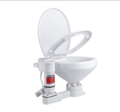 China Operation SEAFLO Marine Boat Macerator Electric Yacht Full Size Automatic Electric Toilet 12V Normal Size for sale