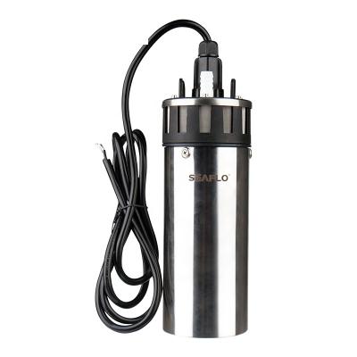 China Seaflo DC 12V Farm Ranch Water Treatment Pump Submersible Solar Well Pump 26ft Self Lift Self Priming Water Pump for sale