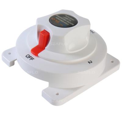 China SEAFLO 12V 175A 140*140*85mm Isolator Switch Continuous Duty Marine Battery Switch for sale