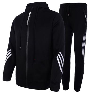 China 2021 QUICK DRY spring and autumn new men's sports casual fashion hoodie + pants running 2 piece settwo piece clothing for sale