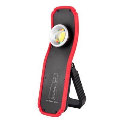 China New Agricultural Portable USB Rechargeable LED Work Torch Flashlight Magnetic COB Lantern Hanging Hook Lamp Outdoor Camping Power Indicator Light for sale