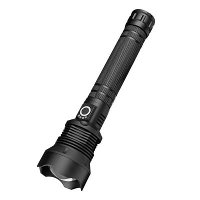 China Emergency Most Aluminum Alloy IP44 Zoom Torch 1800LM Professional Super Bright Flashlight Tactical Waterproof Flashlight for sale