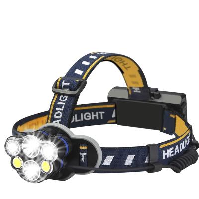 China USB Charging 3led Beads Brightenlux Hot Selling USB Rechargeable Waterproof Led Headlights for sale