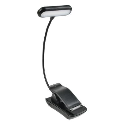 China Adjustable USB Rechargeable Flexible Portable Clip Book Light, Mini Book Reading Light for sale