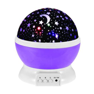 China Wholesale Smart Light Weight Starry Rechargeable Sensor Control Night Light Star Projector, 360 Degree Rotation Star Projector Night Light 3*AAA Battery 8 Modes for sale