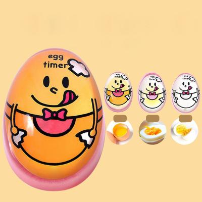 China Hot Sale OEM Custom High Quality Marked Cooking Egg Clock Color Changing Kitchen Timer Viable for sale