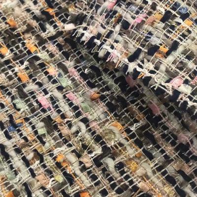 China Wicking 315GSM all seasons fabrics beautiful retro style mosaic silk tweed apparel and home textile for sale