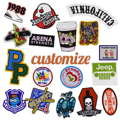 China Other Custom Embroidered Patch Sew On/Iron On Patch Accessories for sale