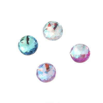 China Pointback Shimmer Series Dome Facet Crystal Stone DIY Rhinestone DIY Rhinestone Nail Art Accessories Round Nail Art Accessories Junjiao 8mm for sale