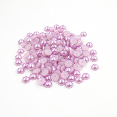 China Fahsion Junjiao Imitation Pearl ABS DIY Pearl Flat Back Plastic Nail Art Accessories 2mm 3mm 4mm 5mm for sale