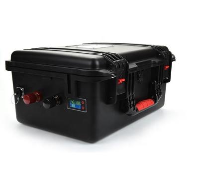 China Hot Selling Power Tools 24v 250ah Waterproof Portable Home Emergency Off Grid Lithium Battery for sale