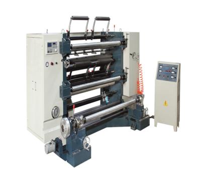 China TRHT-900 Industrial Printing Shops Film Cloth Paper Tape Roll Slitting Machine for sale