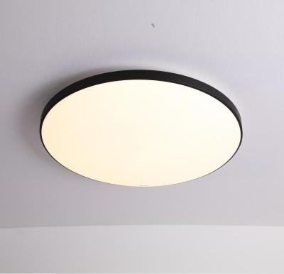 China Outdoor Mounted Easy Install Ultra Thin Round LED Tri-proof Ceiling Panel Light 25W 40W 72W for sale