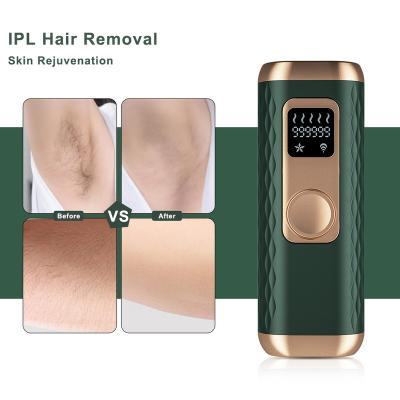 China Professional portable home care beauty skin machine hair removal cosmetic men woman IPL body laser diode facial hair removal permanently for sale