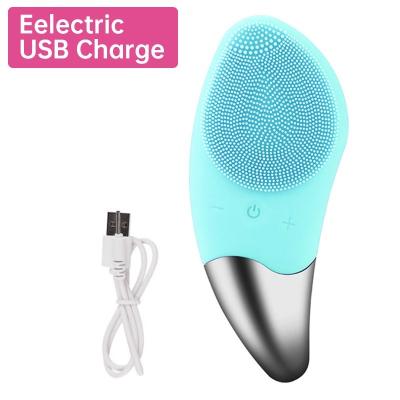 China Mini Beauty Personal Care Massager Brush Face Washing Machine Electric Sonic Facial Cleansing Brush DEEP CLEANING Electric Sonic Facial Cleansing Brush for sale