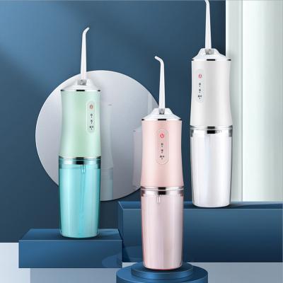 China Hotel Wholesale Ipx7 Waterproof Portable Dental Tooth Remover Water Jet Teeth Water Flosser Oral Irrigator For Home Travel for sale