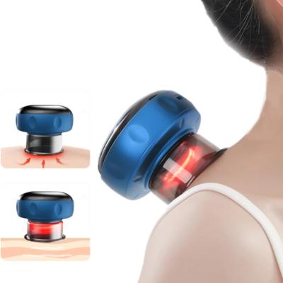 China Ultrasonic RF Cupping Massage Guasha Cupping Electric Cupping Device Professional Vacuum Massager Handheld Machine for sale