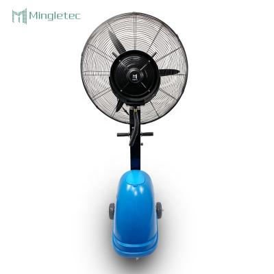 China Wholesale Car 20 26 30 Inch Rack Air Cooling Water Jet Electric Outdoor Factory Industrial Mist Fan for sale