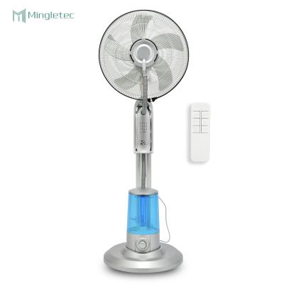 China Remote Control Water Spray Stand Mist Fan 16