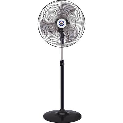 China Powerful Commercial Ventilation Rack Fan 16/20inch Home Pedestal Stand Fan With Aluminum Blade for sale