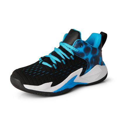 China Cushioning Sneakers High Tops Basketball Shoes Running Shoe New Designer Basketball Men Sports Shoe Uppers for sale