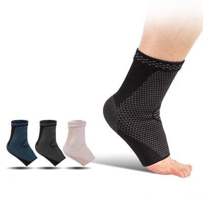 China Daily Life + Sports Cheap Breathable Nylon Spandex Ankle Support Compression Sheaths Brace Sports Socks For Fitness Protection for sale