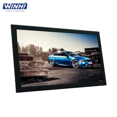 China 15.6inch HD DC 12V LED Monitor Advertising Bus TV Monitor With USB SD PT156B-1 for sale