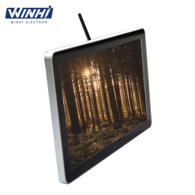 China 32in Metal Case Screen Led Panel TV Monitor Wall Mounted LCD Advertising Display Digital Sign Board 32