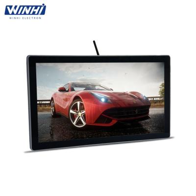 China 28inch Wall Mounting 4K Full Hd Android WIFI Network LCD Monitors 28in Digital Signage for sale