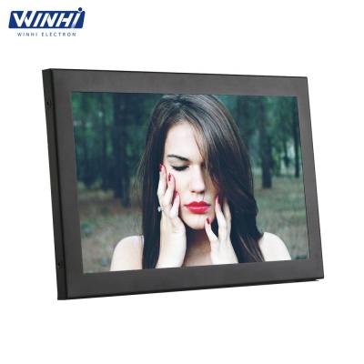 China Desktop 10 Inch VGA/DVI/HD Port DC 12v Automatically Identify Video Input Mode Industrial Grade Led Computer Monitor for sale