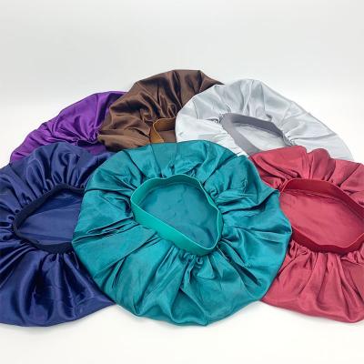 China Best Quality Factory Offer Solid Color Silk Bonnet With Logo Custom Design Bonnet Satin With Good for sale