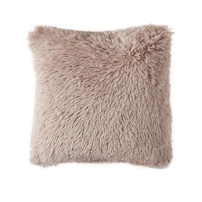 China Luxury Luxury 40x40cm European Portable Plush Case Cushion Cover Fur Cushion Cover Pillow Cases For Bedroom for sale