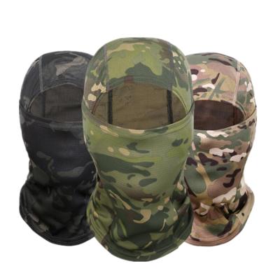 China breathable & Custom Face Balaclava Ski Mask Outdoor Sports Military Mounts Balaclavas Tactical Headgear Windproof Waterproof Camouflage Full Face Masks for sale