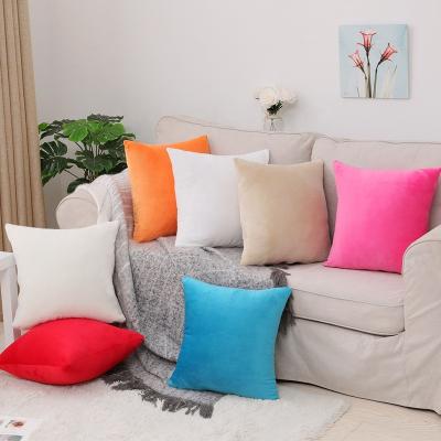 China Massage Home Decor Plain Dyed Solid Color Tile Blanket Plush Cushion Cover Wholesale for sale