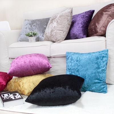 China PORTABLE Hotel Velvet Cushion Cover Household Goods Decorative Sofa Car Velvet Throw Pillow Wholesale Shape HT-PIVBC-A for sale