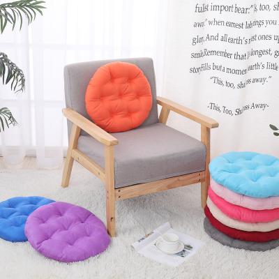 China Hot Selling 100% Polyester China OEM / ODM Custom Round Chair Sitting Cushion For Hotel Home Office for sale