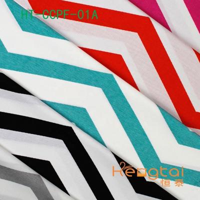 China Wholesale Print Shrink-Resistant Check Cotton Canvas Chevron Canvas Fabric For Clothing Sofa Shoe Garments Table Cloth HT-CCPF-01A for sale